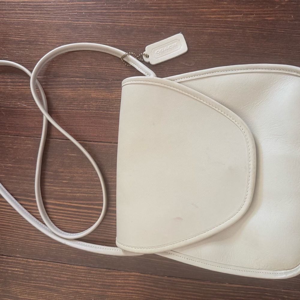 Coach Cream Crossbody Bag